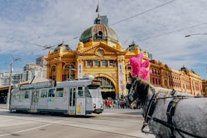 Monumento na cidade de Melbourne, uma das melhores cidades para se viver.